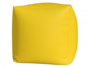 Пуф Куб макси желтый в Кусе - kusa.mebel74.com | фото