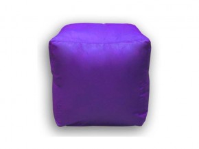 Пуф Куб мини фиолетовый в Кусе - kusa.mebel74.com | фото
