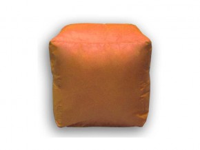 Пуф Куб мини оранжевый в Кусе - kusa.mebel74.com | фото