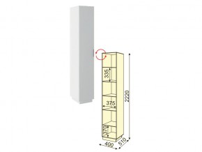 Шкаф 1 дверь М39 Тиффани в Кусе - kusa.mebel74.com | фото 2