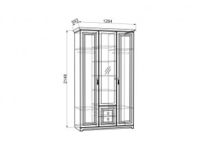 Шкаф 3-створчатый Белла в Кусе - kusa.mebel74.com | фото 2