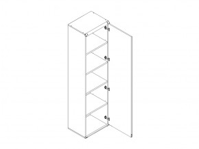 Шкаф JREG 1d Индиана сосна каньон в Кусе - kusa.mebel74.com | фото 2