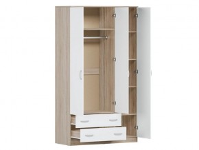 Шкаф Комфорт №10 1200 дуб сонома-белый в Кусе - kusa.mebel74.com | фото 2