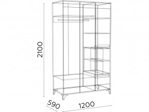 Шкаф универсальный Гринвич мод.9 в Кусе - kusa.mebel74.com | фото 3