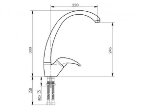 Смеситель MS-001 в Кусе - kusa.mebel74.com | фото 2