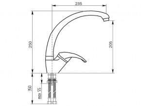 Смеситель MS-007 в Кусе - kusa.mebel74.com | фото 2