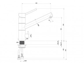 Смеситель Sprint Universal LM1391 в Кусе - kusa.mebel74.com | фото 2