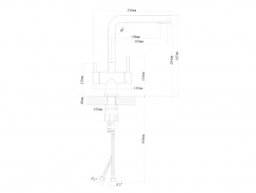 Смесители Florentina Арес Нержавеющая сталь в Кусе - kusa.mebel74.com | фото 2