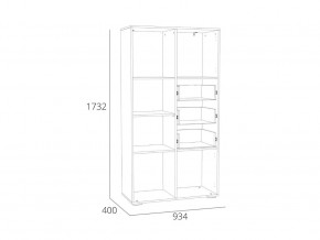 Стеллаж Элиот НМ 041.73 в Кусе - kusa.mebel74.com | фото 2