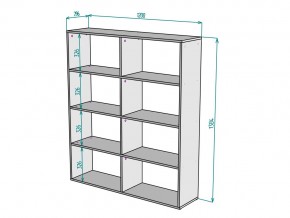 Стеллаж S22 в Кусе - kusa.mebel74.com | фото 3