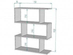 Стеллаж S55 в Кусе - kusa.mebel74.com | фото 3