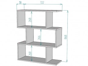 Стеллаж S60 в Кусе - kusa.mebel74.com | фото 3