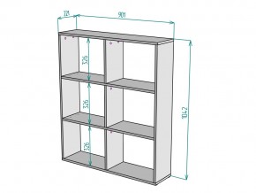 Стеллаж S87 в Кусе - kusa.mebel74.com | фото 3