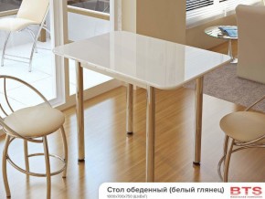 Стол обеденный белый глянец в Кусе - kusa.mebel74.com | фото