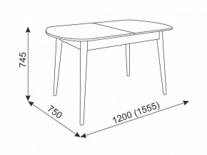 Стол обеденный Сальса в Кусе - kusa.mebel74.com | фото 5