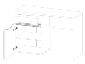 Стол туалетный S205-ТОL1D1S Ацтека белый в Кусе - kusa.mebel74.com | фото 2