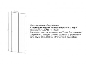 Створки для Пенал открытый в Кусе - kusa.mebel74.com | фото