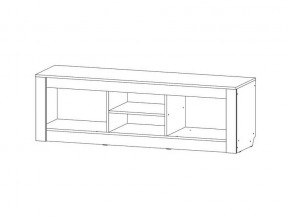 ТВ-тумба Ривьера анкор светлый в Кусе - kusa.mebel74.com | фото 2