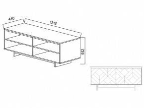 Тумба для ТВА Moderno-1200 Ф2 в Кусе - kusa.mebel74.com | фото 5