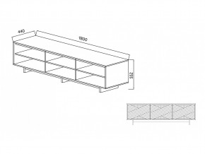 Тумба для ТВА Moderno-1800 Ф3 в Кусе - kusa.mebel74.com | фото 4