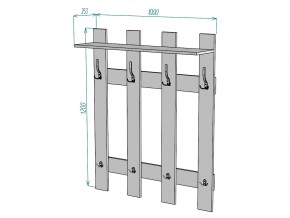 Вешалка V3 в Кусе - kusa.mebel74.com | фото 3