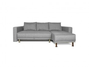 Угловой диван серый Некст с подлокотниками Melange в Кусе - kusa.mebel74.com | фото
