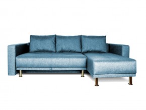 Угловой диван серо-синий с подлокотниками Некст denim в Кусе - kusa.mebel74.com | фото