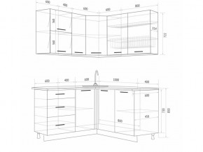 Угловой кухонный гарнитур Флоренс Грин в Кусе - kusa.mebel74.com | фото 4